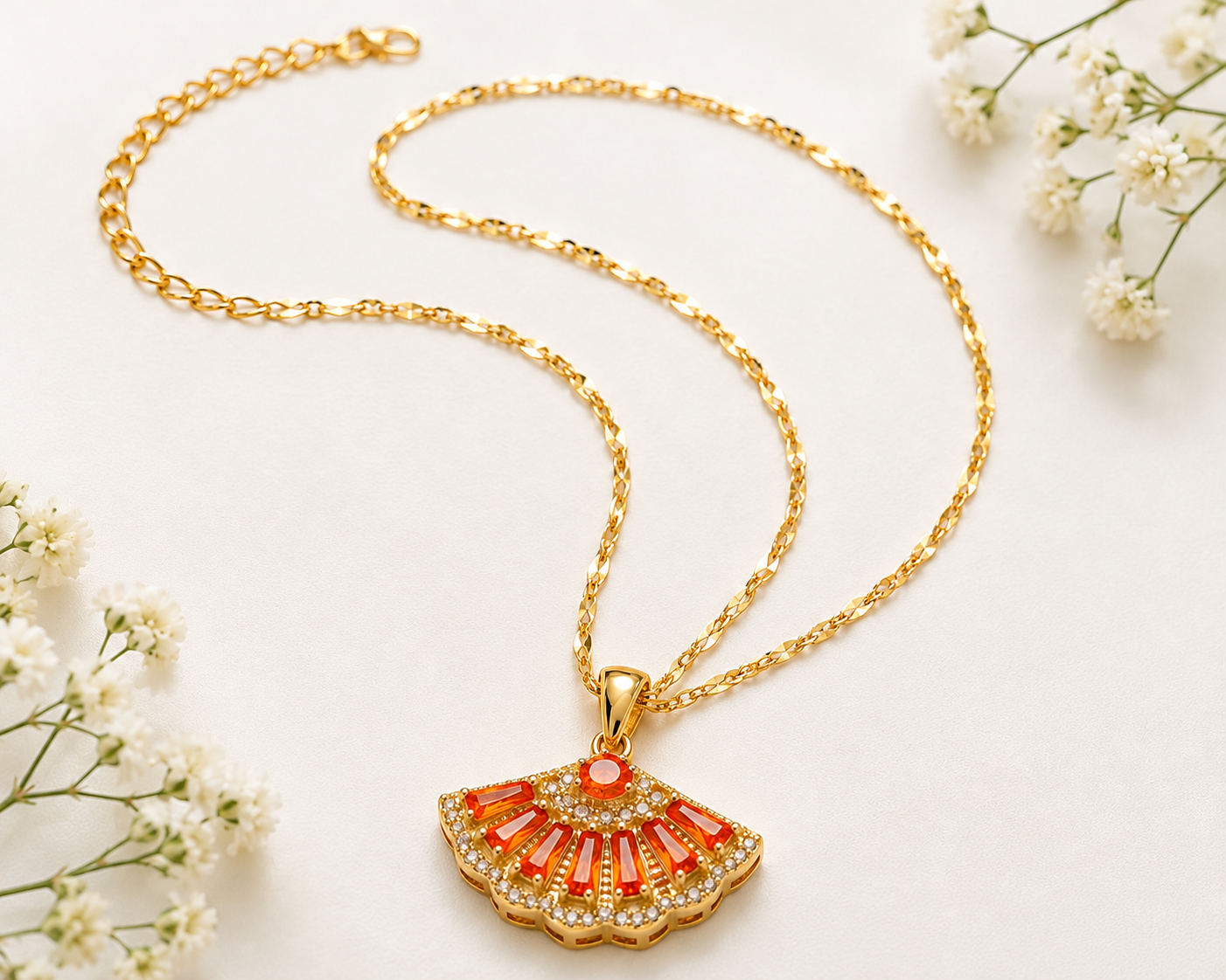 Elara Luxe Pearl Necklace