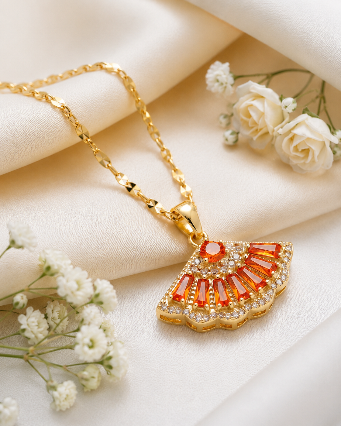 Elara Luxe Pearl Necklace