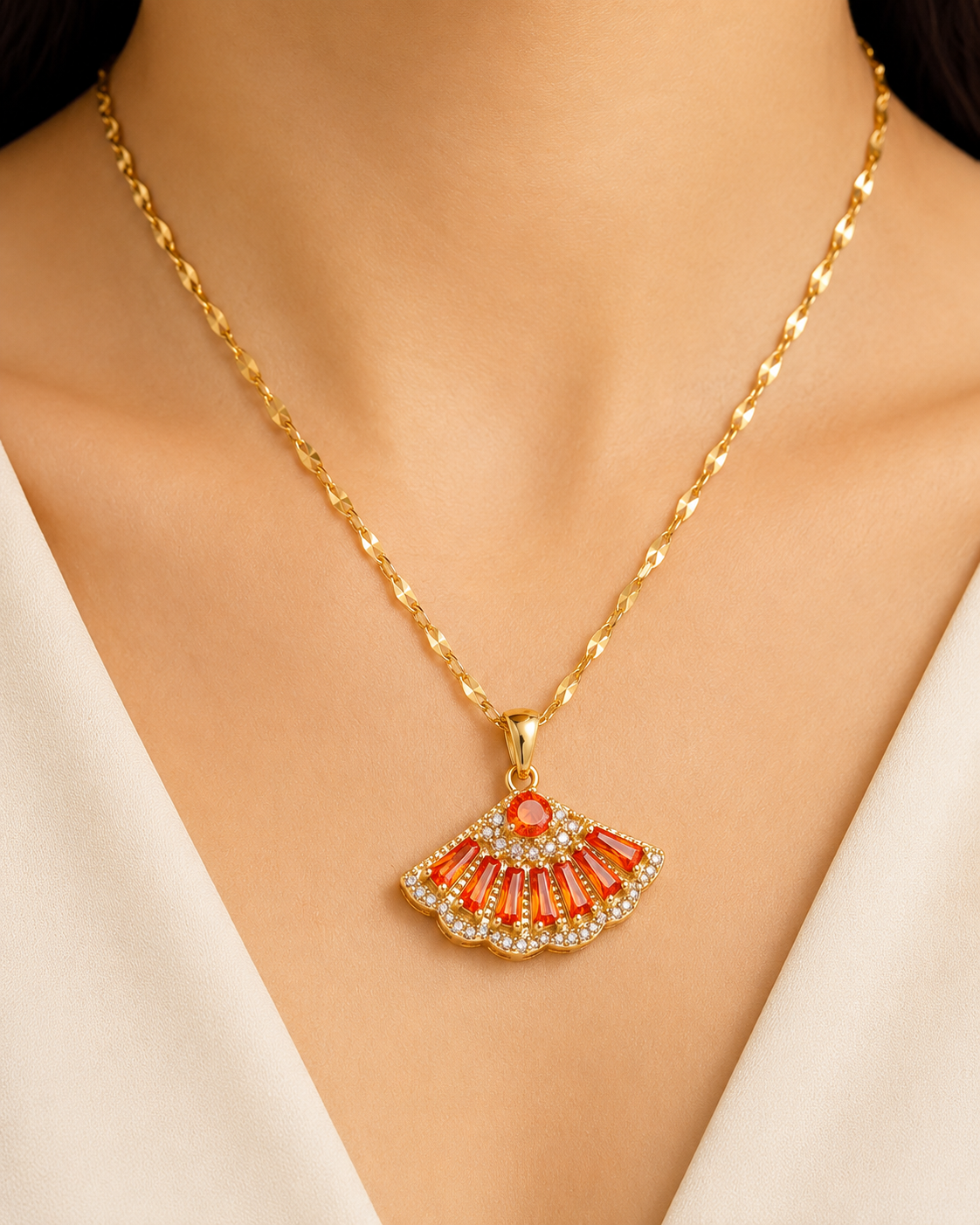 Elara Luxe Pearl Necklace